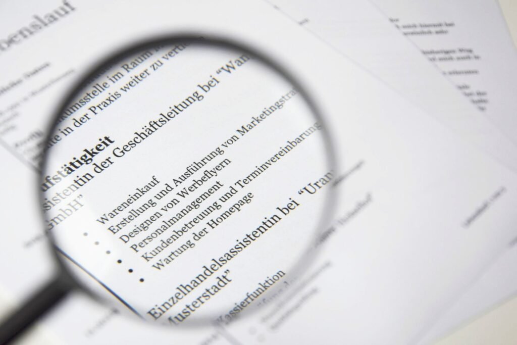 resume screening, ATS